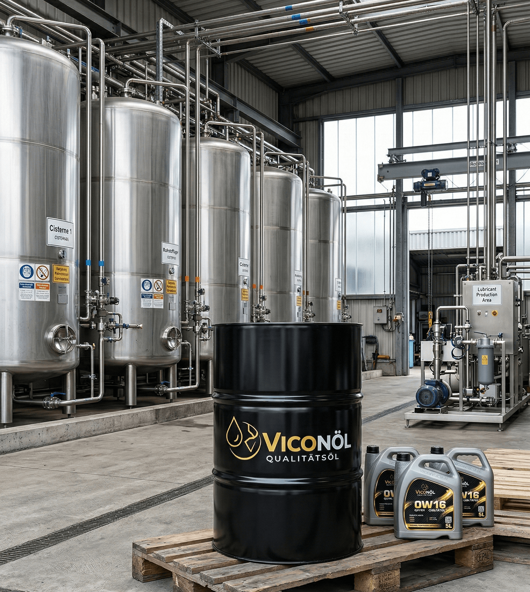 Usine de conditionnement Viconol